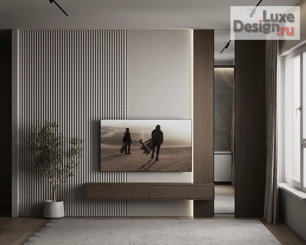 Дизайн интерьера трехкомнатной квартиры "Квартира 83 кв.м ЖК ALIA" (фото 3) от дизайнера SEE.RENOVATION Дизайн интерьера трехкомнатной квартиры "Квартира 83 кв.м ЖК ALIA" (фото 3)