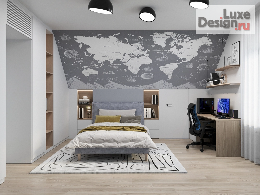 Дизайн интерьера частного дома "Загородный дом КП Династия 218 м.кв" (фото 59)