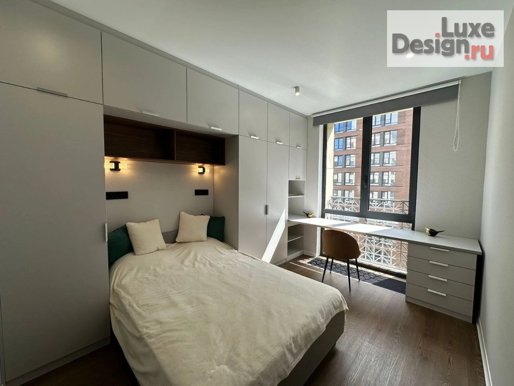 Дизайн интерьера однокомнатной квартиры "Квартира 37 кв.м ЖК ЗИЛарт flipping" (фото 5)