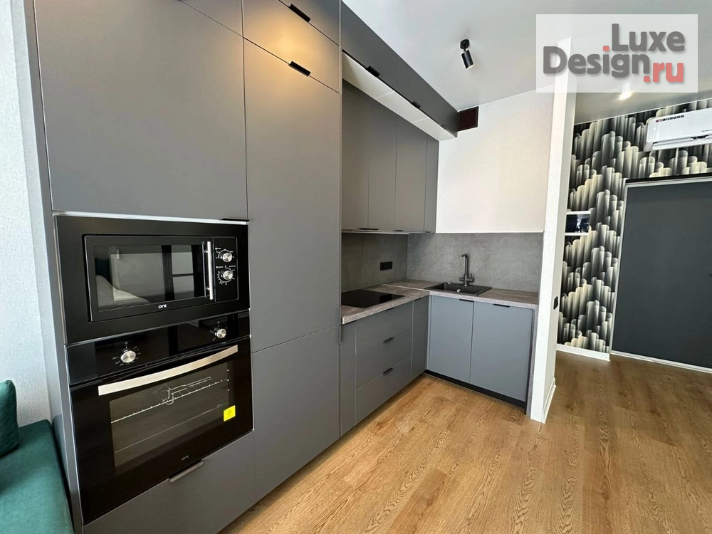 Дизайн интерьера однокомнатной квартиры "Квартира 37 кв.м ЖК ЗИЛарт flipping" (фото 8)