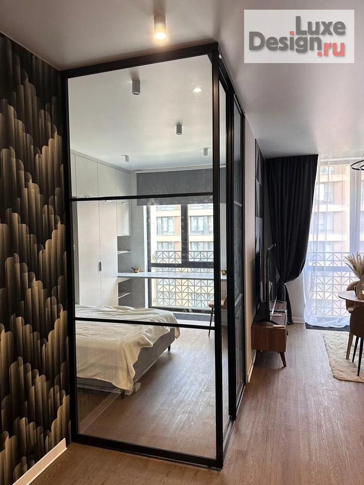 Дизайн интерьера однокомнатной квартиры "Квартира 37 кв.м ЖК ЗИЛарт flipping" (фото 9)