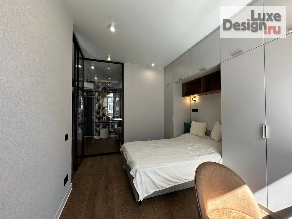 Дизайн интерьера однокомнатной квартиры "Квартира 37 кв.м ЖК ЗИЛарт flipping" (фото 10)