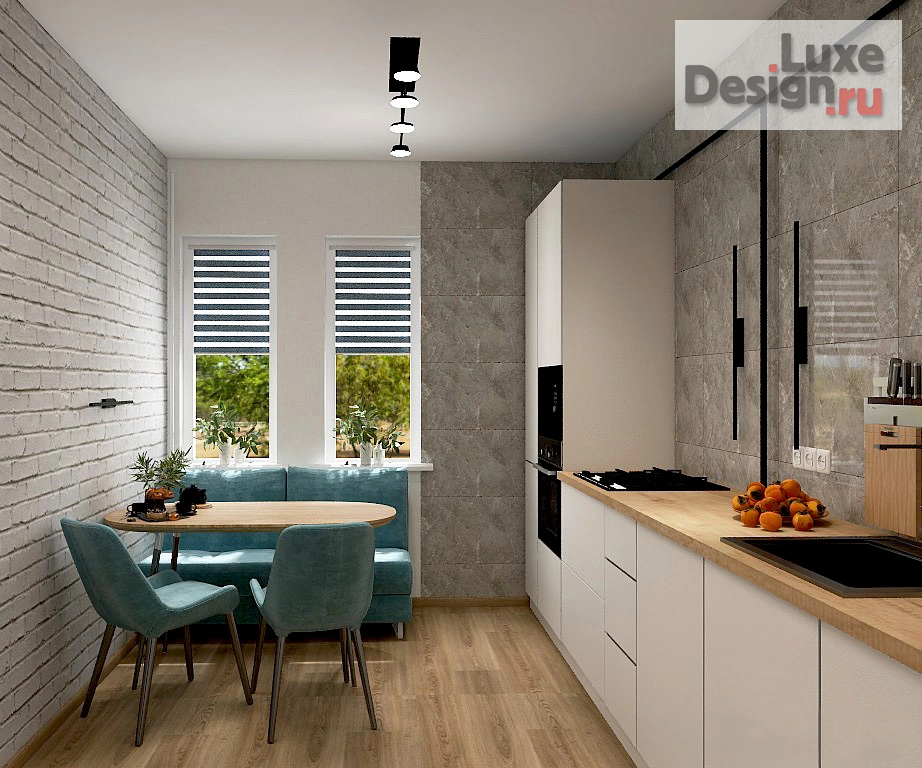 Дизайн интерьера кухни "Natural Balance" (фото 1)