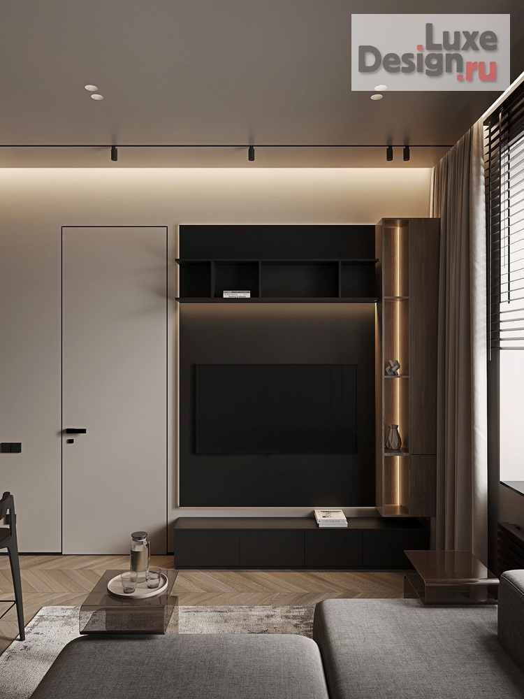 Дизайн интерьера двухкомнатной квартиры "Проект квартиры 42 кв.м. в ЖК ЗИЛАРТ" (фото 7) от дизайнера Бражник Ирина Вячеславовна Дизайн интерьера двухкомнатной квартиры "Проект квартиры 42 кв.м. в ЖК ЗИЛАРТ" (фото 7)