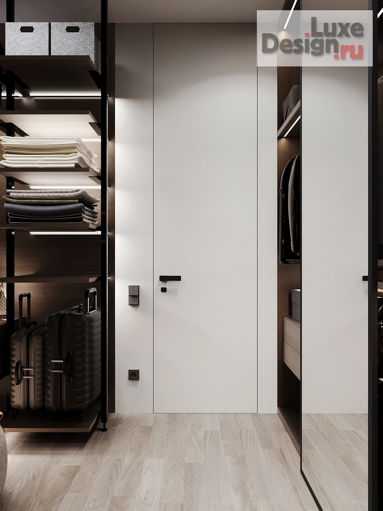 Дизайн интерьера четырехкомнатной квартиры "Проект квартиры  136 кв.м. в ЖК ВТБ АРЕНА" (фото 27)