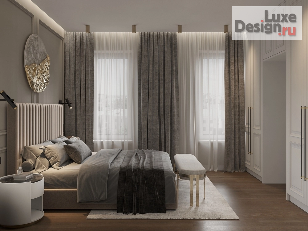 Дизайн интерьера четырехкомнатной квартиры "Проект квартиры  113 кв.м. в ЖК АLIA" (фото 12)