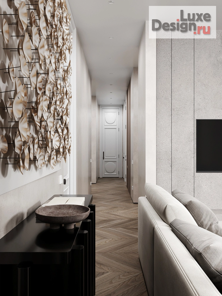 Дизайн интерьера четырехкомнатной квартиры "Проект квартиры 135 кв.м. в ЖК PRIME PARK" (фото 8) от дизайнера Бражник Ирина Вячеславовна Дизайн интерьера четырехкомнатной квартиры "Проект квартиры 135 кв.м. в ЖК PRIME PARK" (фото 8)