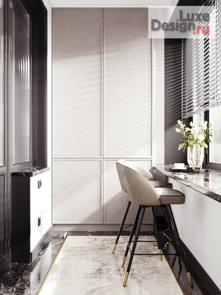 Дизайн интерьера четырехкомнатной квартиры "Проект квартиры 137 кв.м. в ЖК Ленинский" (фото 30)