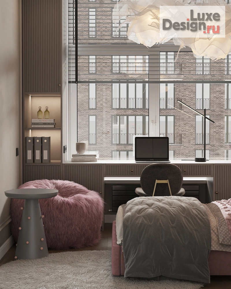 Дизайн интерьера четырехкомнатной квартиры "Проект квартиры  113 кв.м. в ЖК АLIA" (фото 29)