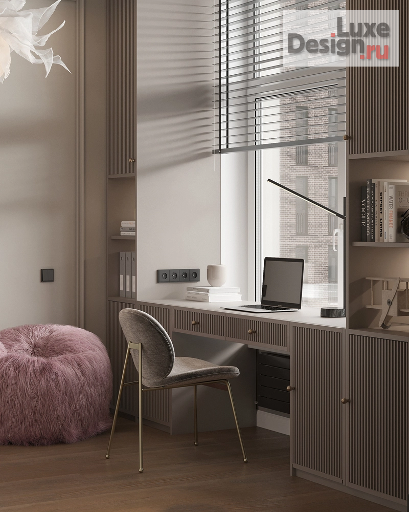 Дизайн интерьера четырехкомнатной квартиры "Проект квартиры  113 кв.м. в ЖК АLIA" (фото 30)