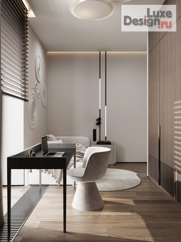 Дизайн интерьера четырехкомнатной квартиры "Проект квартиры  136 кв.м. в ЖК ВТБ АРЕНА" (фото 14)