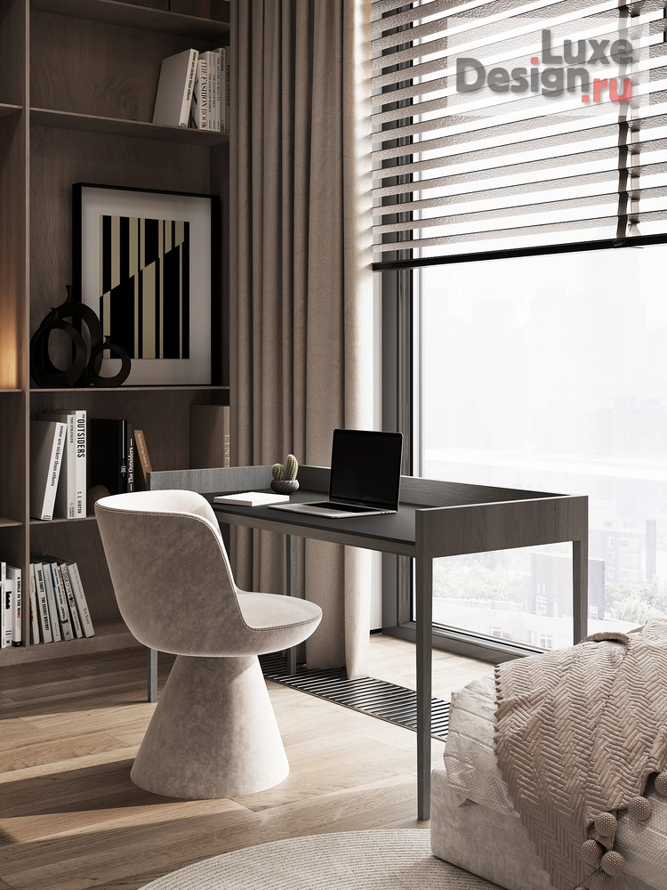 Дизайн интерьера четырехкомнатной квартиры "Проект квартиры  136 кв.м. в ЖК ВТБ АРЕНА" (фото 16)