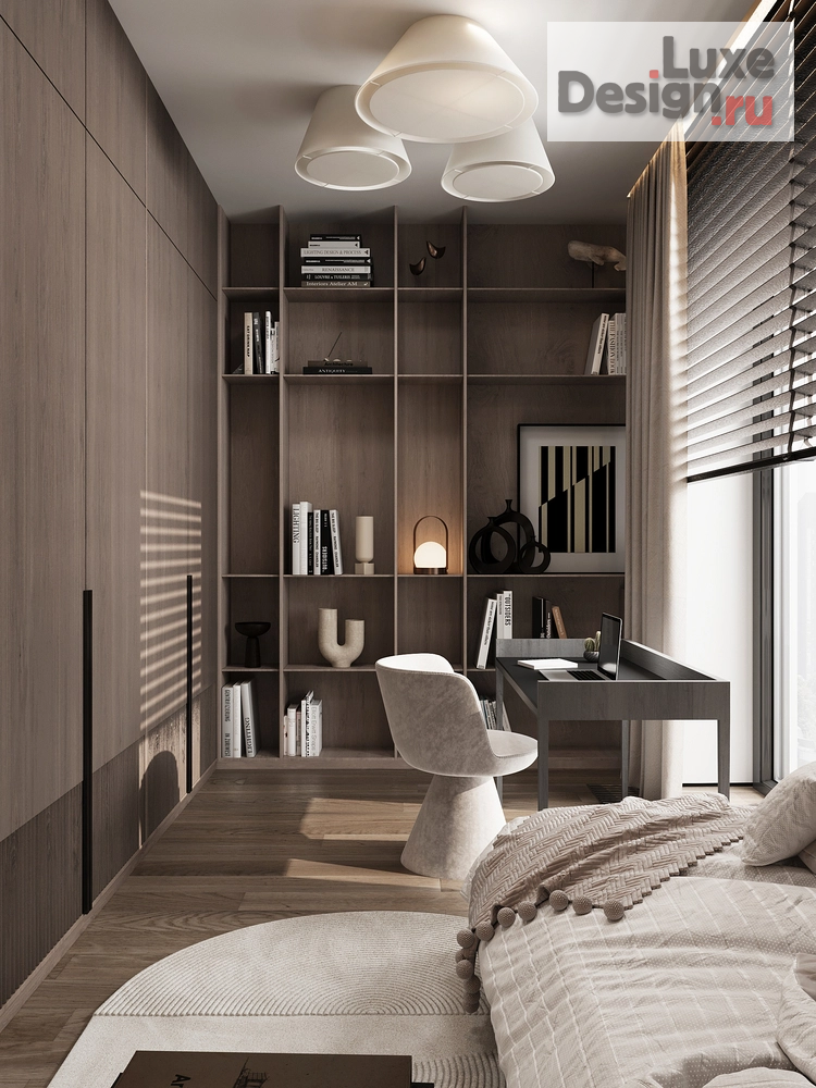 Дизайн интерьера четырехкомнатной квартиры "Проект квартиры  136 кв.м. в ЖК ВТБ АРЕНА" (фото 17)