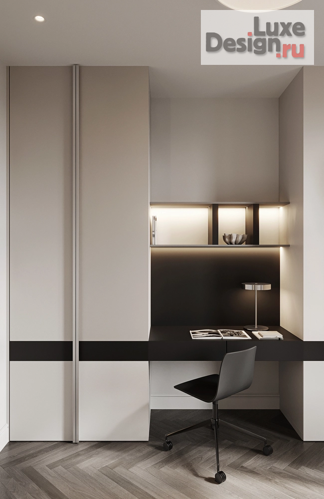 Дизайн интерьера четырехкомнатной квартиры "Проект квартиры 98 кв.м. в ЖК PRIMAVERA" (фото 18)