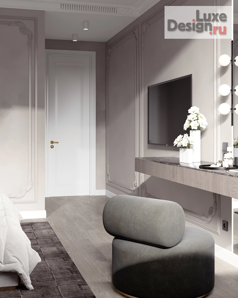 Дизайн интерьера четырехкомнатной квартиры "Проект квартиры 137 кв.м. в ЖК Ленинский" (фото 15)