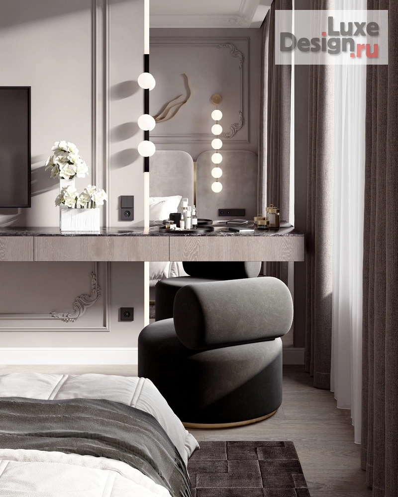 Дизайн интерьера четырехкомнатной квартиры "Проект квартиры 137 кв.м. в ЖК Ленинский" (фото 16)