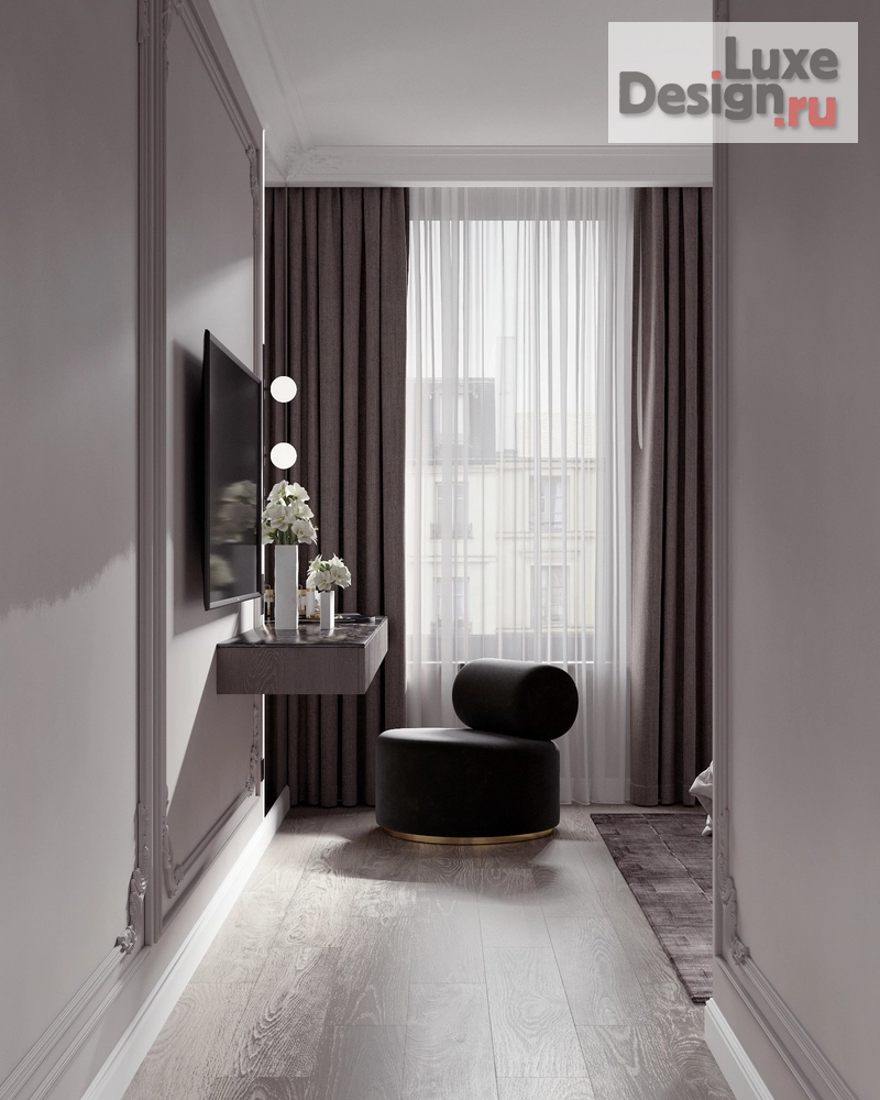 Дизайн интерьера четырехкомнатной квартиры "Проект квартиры 137 кв.м. в ЖК Ленинский" (фото 2)