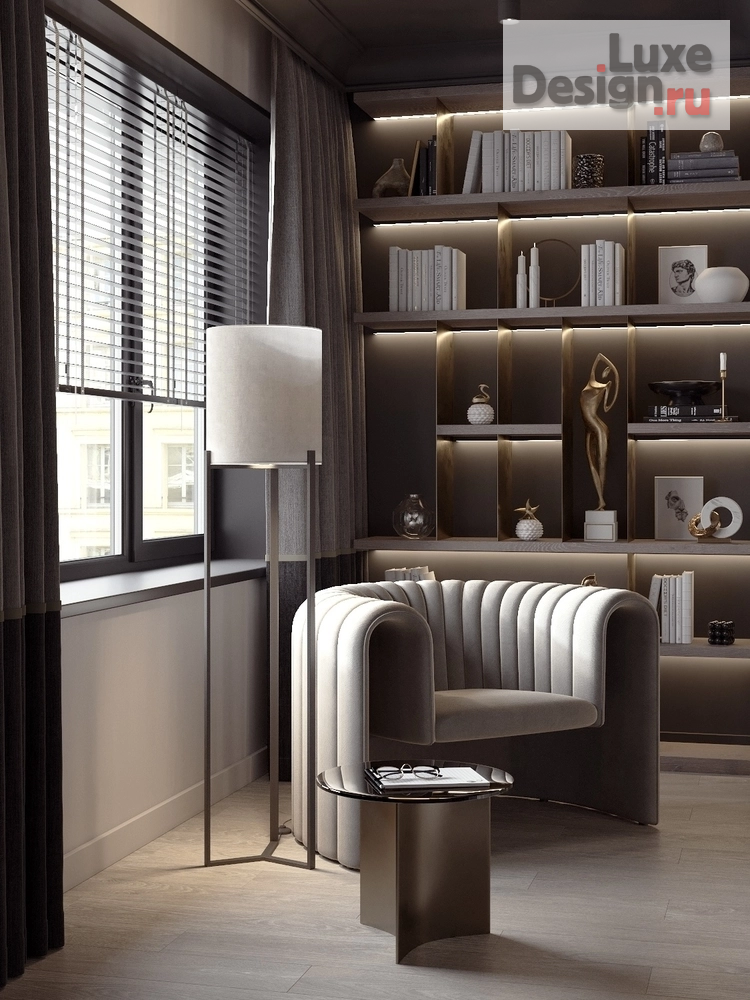 Дизайн интерьера четырехкомнатной квартиры "Проект квартиры 137 кв.м. в ЖК Ленинский" (фото 5)