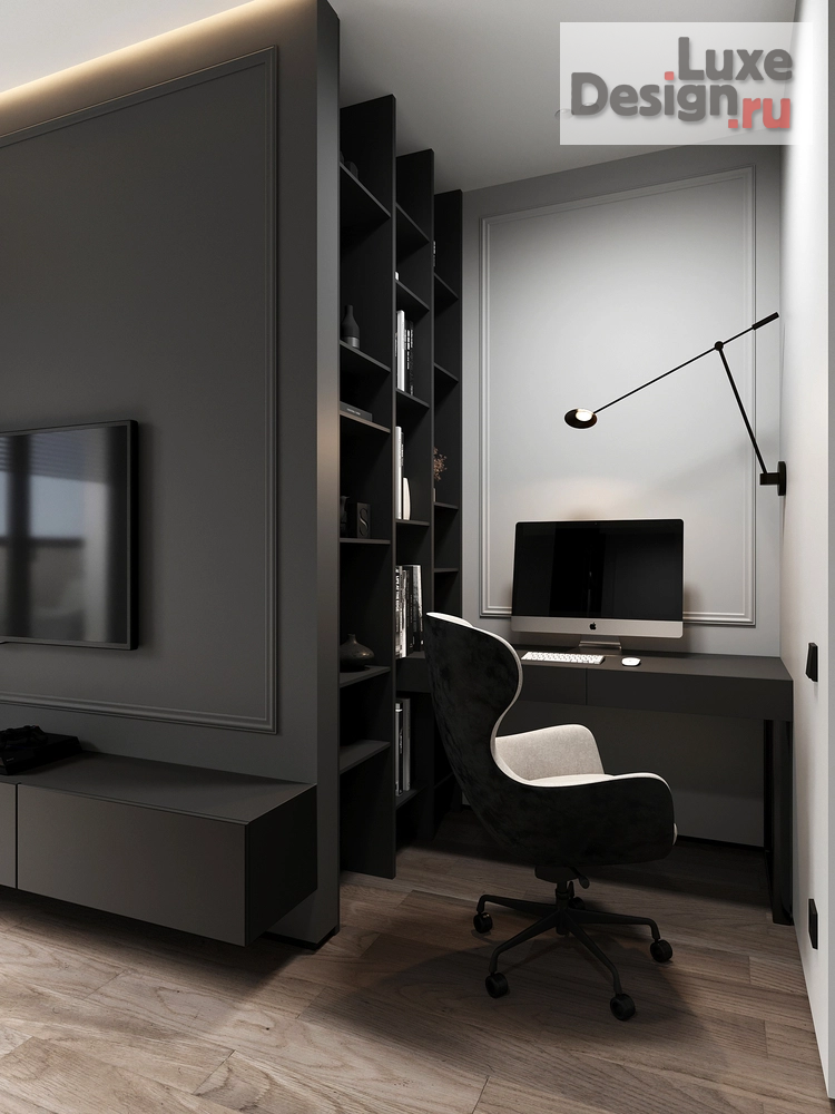 Дизайн интерьера четырехкомнатной квартиры "Проект квартиры 130 кв.м. в ЖК ул.Лавочкина" (фото 15)