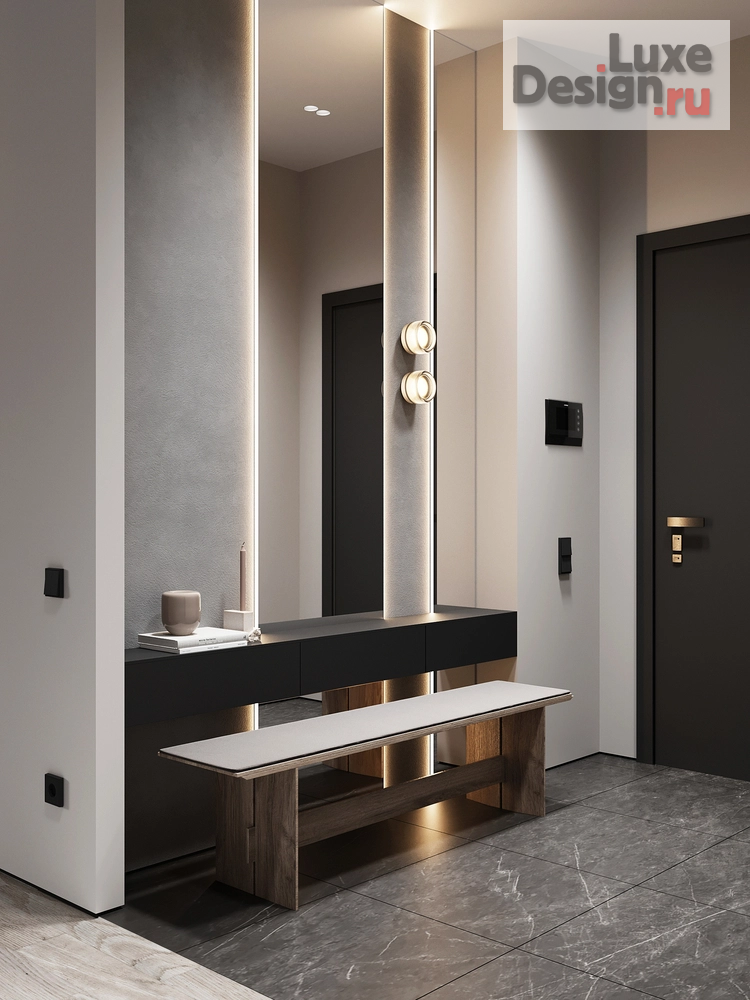 Дизайн интерьера четырехкомнатной квартиры "Проект квартиры  136 кв.м. в ЖК ВТБ АРЕНА" (фото 10)