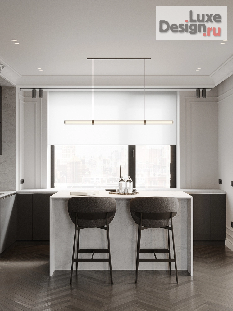 Дизайн интерьера четырехкомнатной квартиры "Проект квартиры 98 кв.м. в ЖК PRIMAVERA" (фото 4)