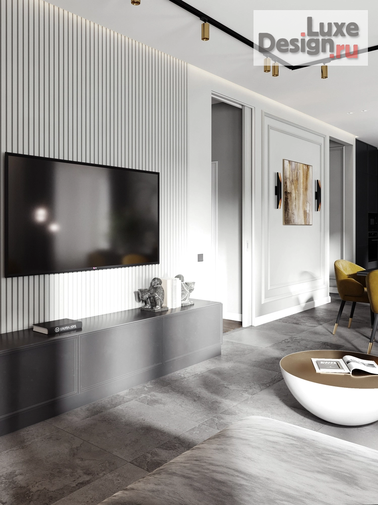 Дизайн интерьера четырехкомнатной квартиры "Проект квартиры  113 кв.м. в ЖК АLIA" (фото 11)