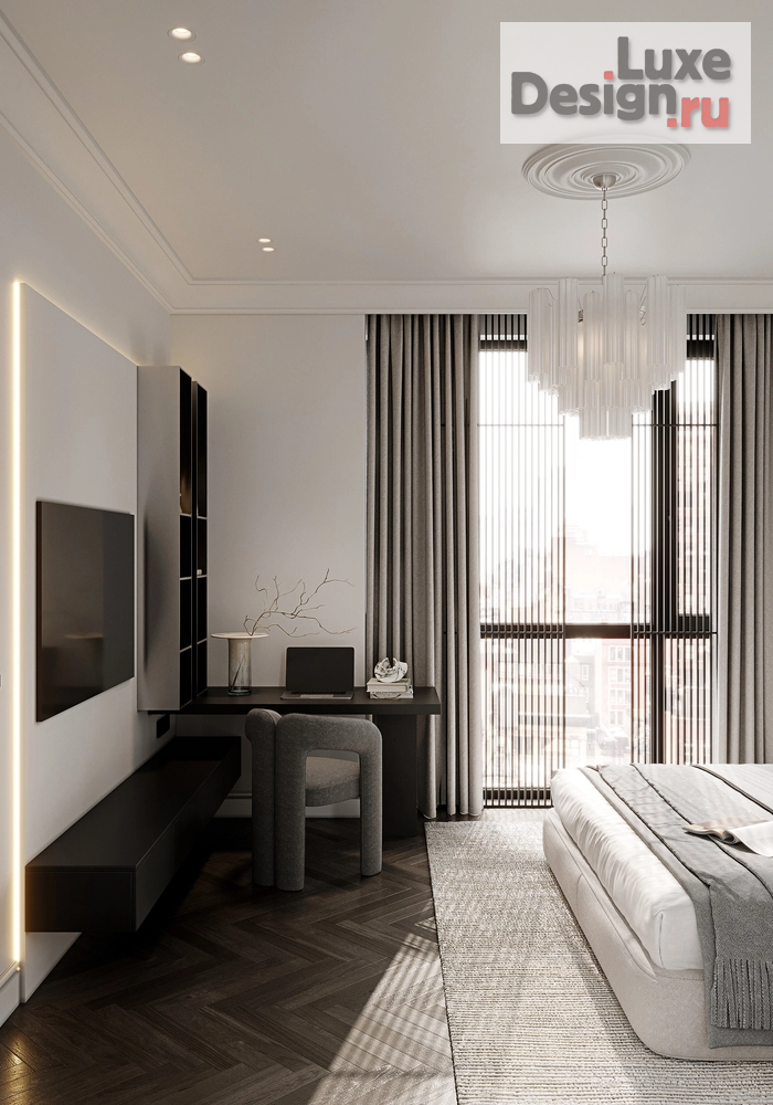 Дизайн интерьера четырехкомнатной квартиры "Проект квартиры 98 кв.м. в ЖК PRIMAVERA" (фото 13)