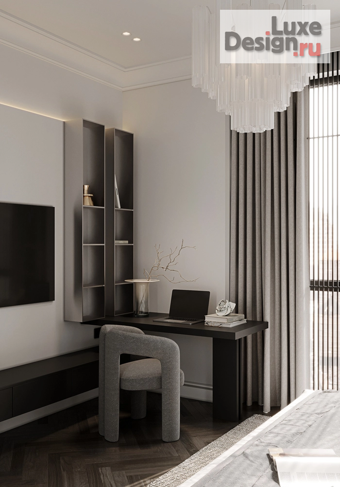 Дизайн интерьера четырехкомнатной квартиры "Проект квартиры 98 кв.м. в ЖК PRIMAVERA" (фото 14)