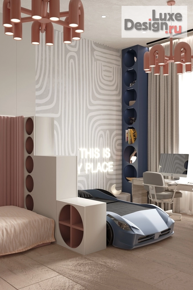 Дизайн интерьера загородного дома "Когда запрос: "Хотим как в дорогом отеле", но уютно и для жизни семьи с 4 детьми." (фото 30)