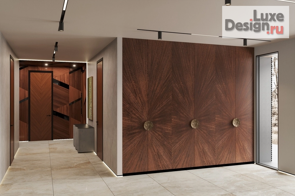 Дизайн интерьера загородного дома "Когда запрос: "Хотим как в дорогом отеле", но уютно и для жизни семьи с 4 детьми." (фото 10)