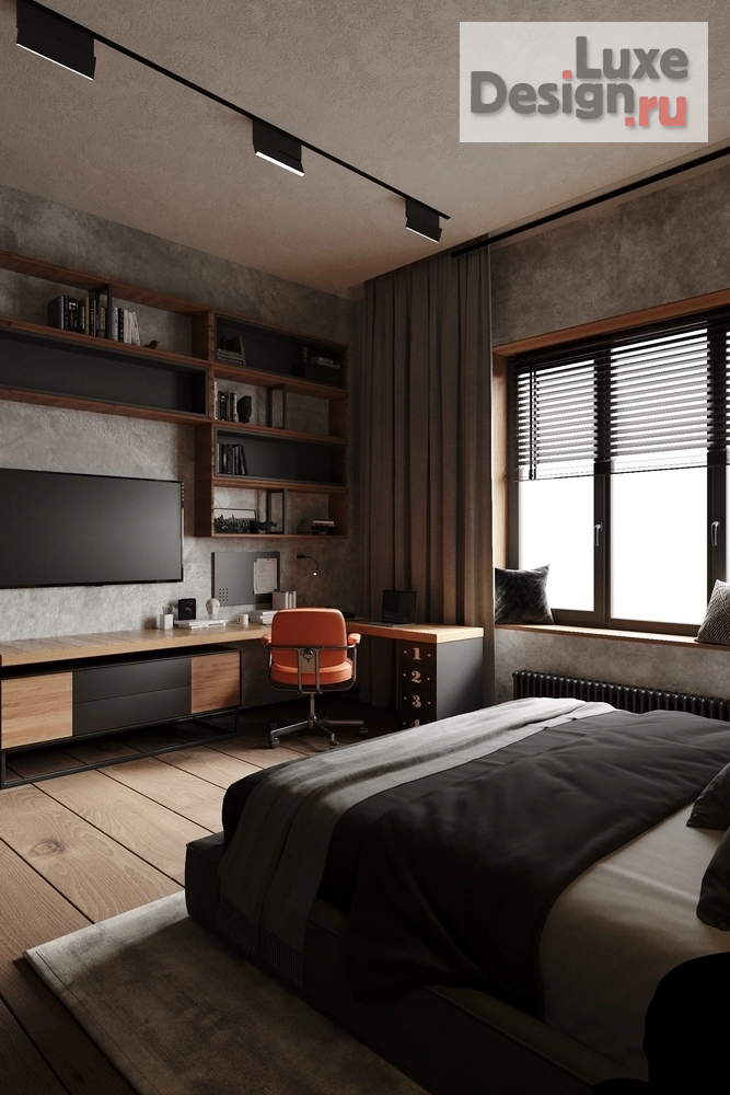 Дизайн интерьера загородного дома "Когда запрос: "Хотим как в дорогом отеле", но уютно и для жизни семьи с 4 детьми." (фото 27)