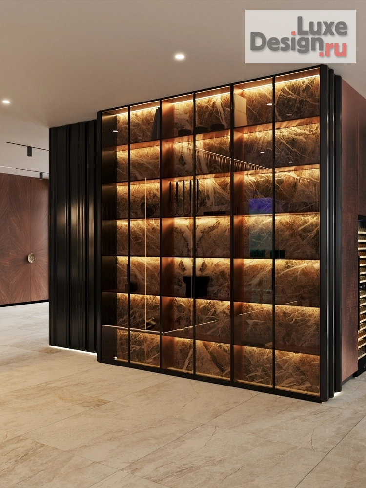 Дизайн интерьера загородного дома "Когда запрос: "Хотим как в дорогом отеле", но уютно и для жизни семьи с 4 детьми." (фото 5)