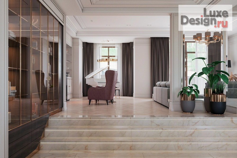 Дизайн интерьера таунхауса "ЖК Довиль Одинцово 360 кв.м." (фото 4)