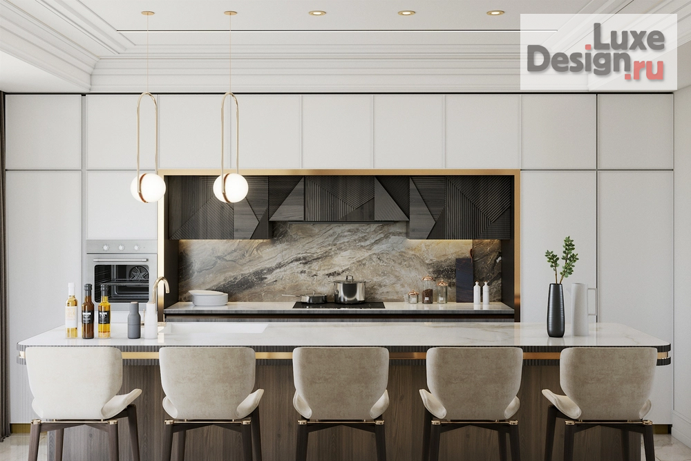 Дизайн интерьера таунхауса "ЖК Довиль Одинцово 360 кв.м." (фото 7)