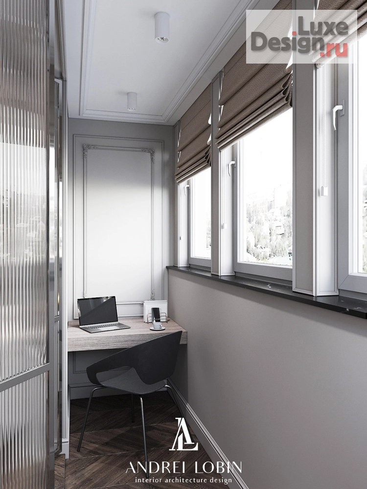 Дизайн интерьера трехкомнатной квартиры "ЖК Лесобережный Красногорск 88 кв.м." (фото 10) от дизайнера Andrei Lobin Дизайн интерьера трехкомнатной квартиры "ЖК Лесобережный Красногорск 88 кв.м." (фото 10)