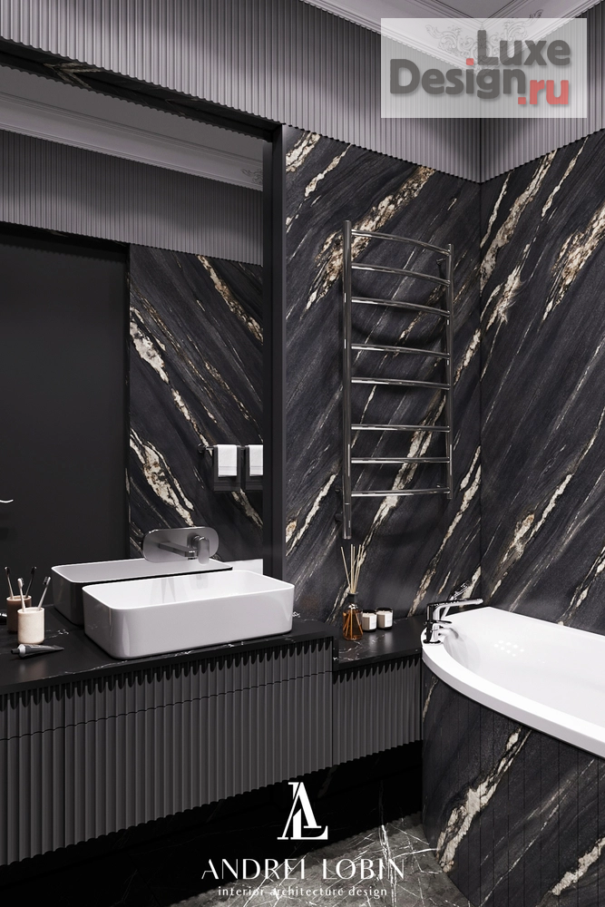 Дизайн интерьера трехкомнатной квартиры "ЖК Лесобережный Красногорск 88 кв.м." (фото 40)