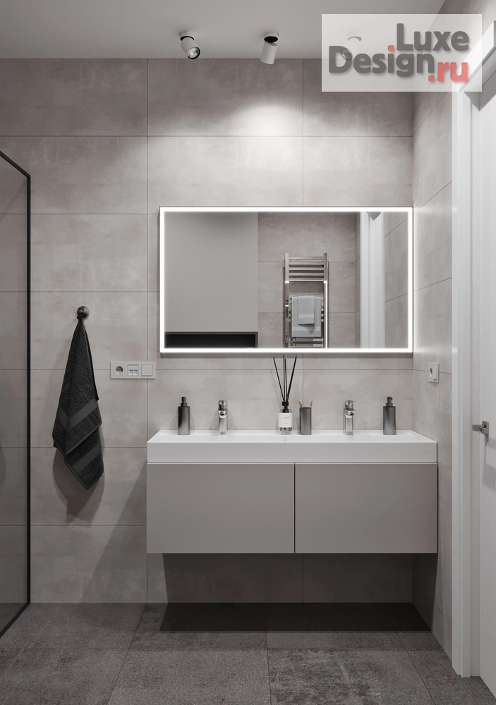 Дизайн интерьера трехкомнатной квартиры "ЖК Лосиный Остров" (фото 30)