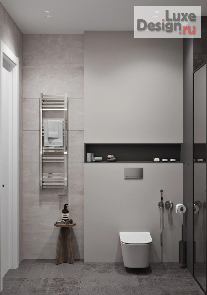 Дизайн интерьера трехкомнатной квартиры "ЖК Лосиный Остров" (фото 29)