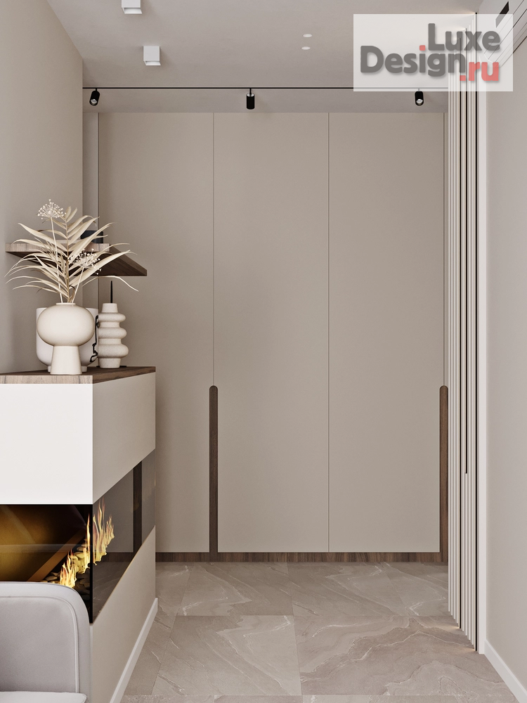 Дизайн интерьера трехкомнатной квартиры "ЖК Лосиный Остров" (фото 9)