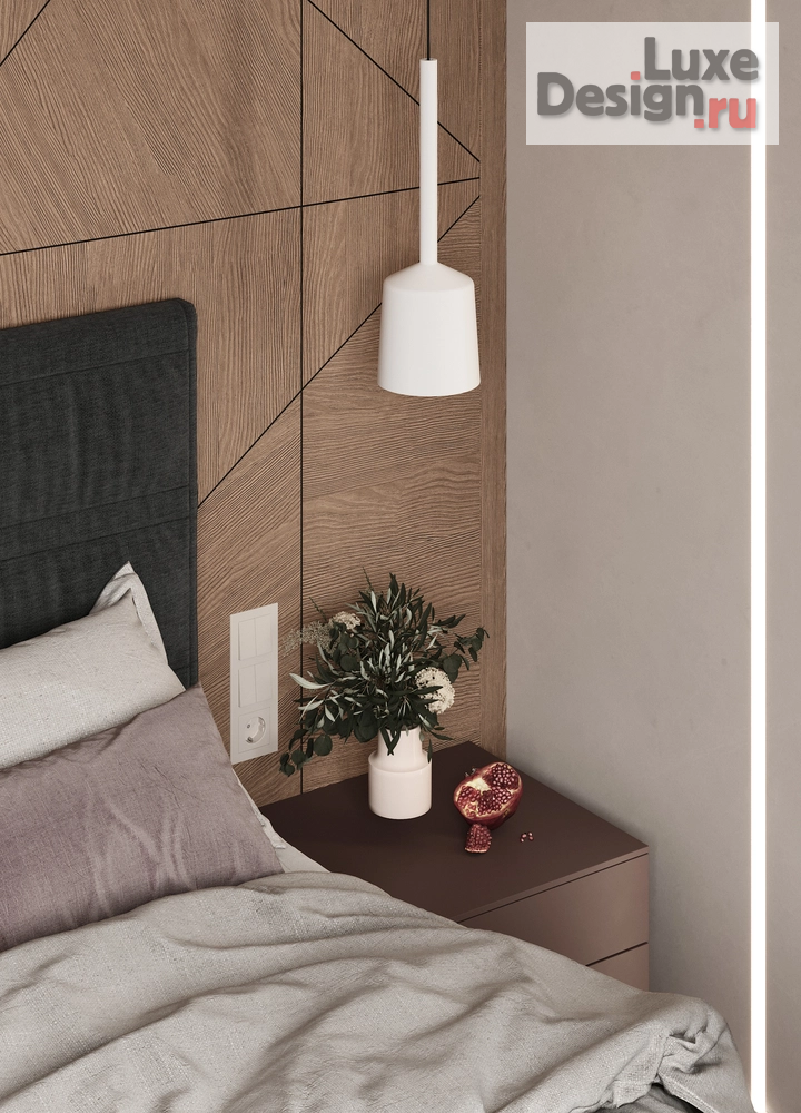 Дизайн интерьера трехкомнатной квартиры "ЖК Лосиный Остров" (фото 11)