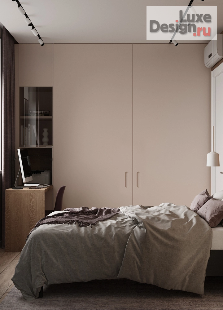 Дизайн интерьера трехкомнатной квартиры "ЖК Лосиный Остров" (фото 15)