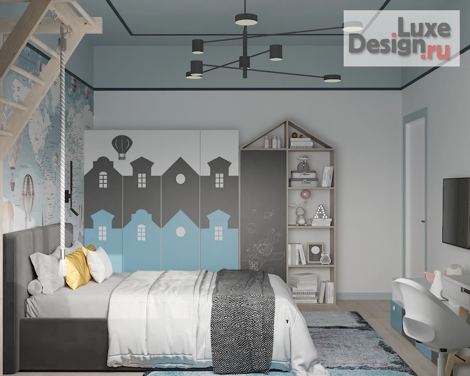 Дизайн интерьера загородного дома "Загородный дом в Подмосковье" (фото 29)