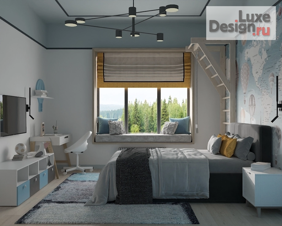 Дизайн интерьера загородного дома "Загородный дом в Подмосковье" (фото 31)