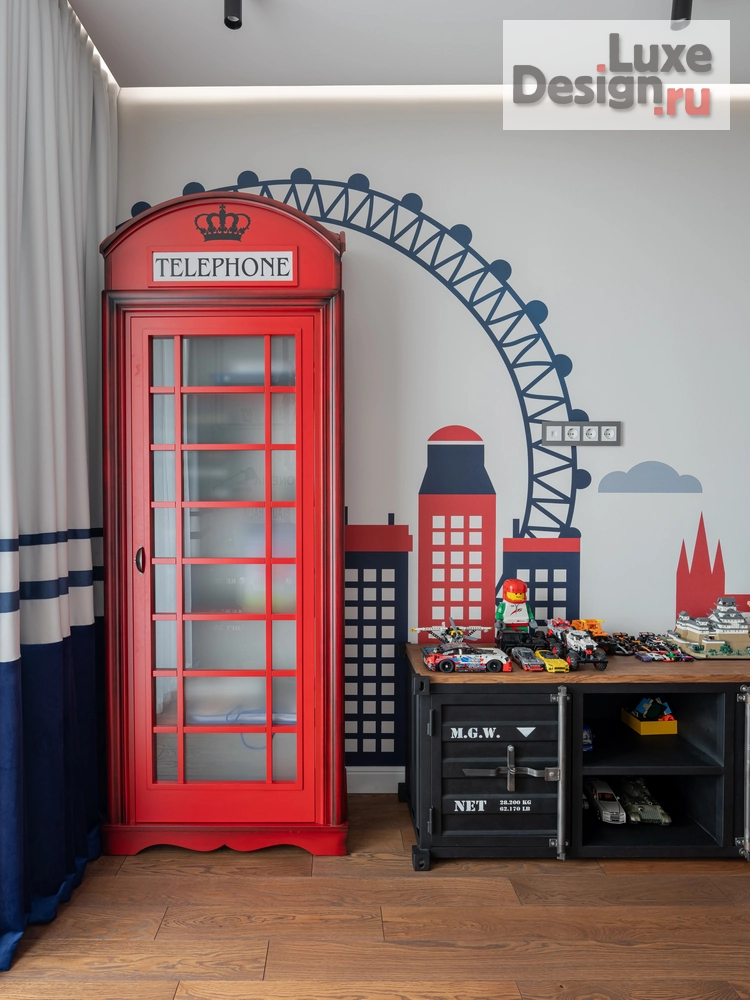 Дизайн интерьера четырехкомнатной квартиры "ЖК Призма" (фото 17)