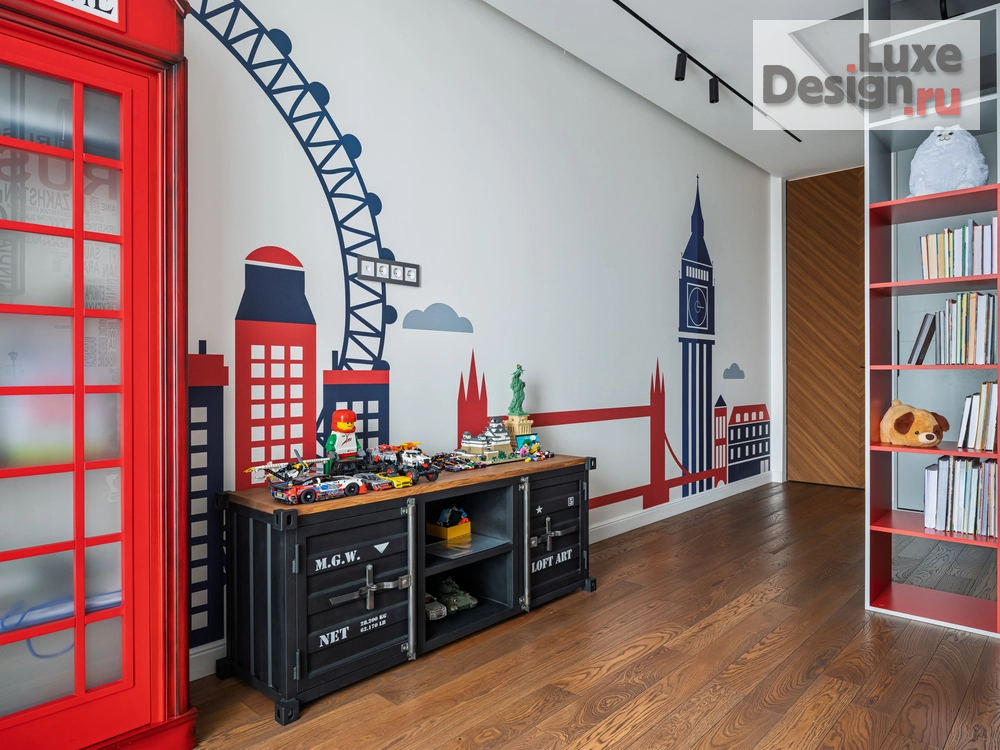 Дизайн интерьера четырехкомнатной квартиры "ЖК Призма" (фото 18)