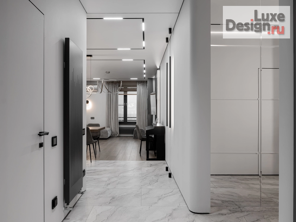 Дизайн интерьера четырехкомнатной квартиры "ЖК Призма" (фото 23)