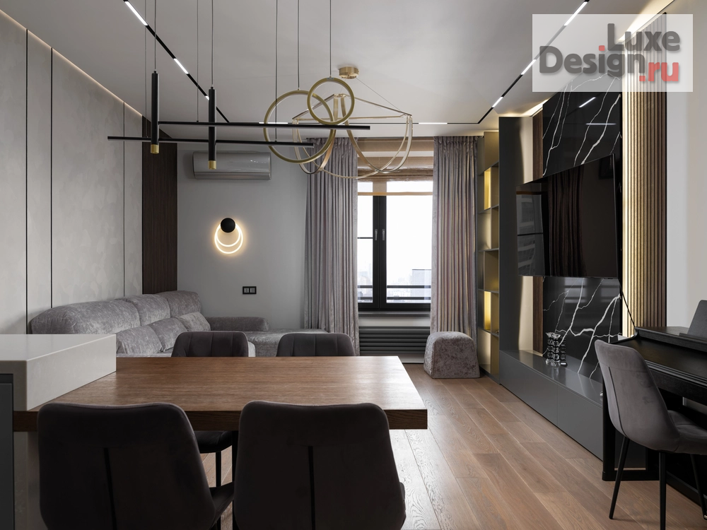 Дизайн интерьера четырехкомнатной квартиры "ЖК Призма" (фото 25)