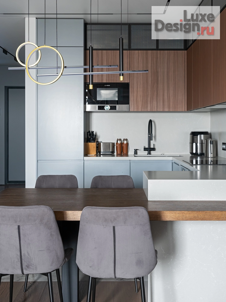 Дизайн интерьера четырехкомнатной квартиры "ЖК Призма" (фото 34)