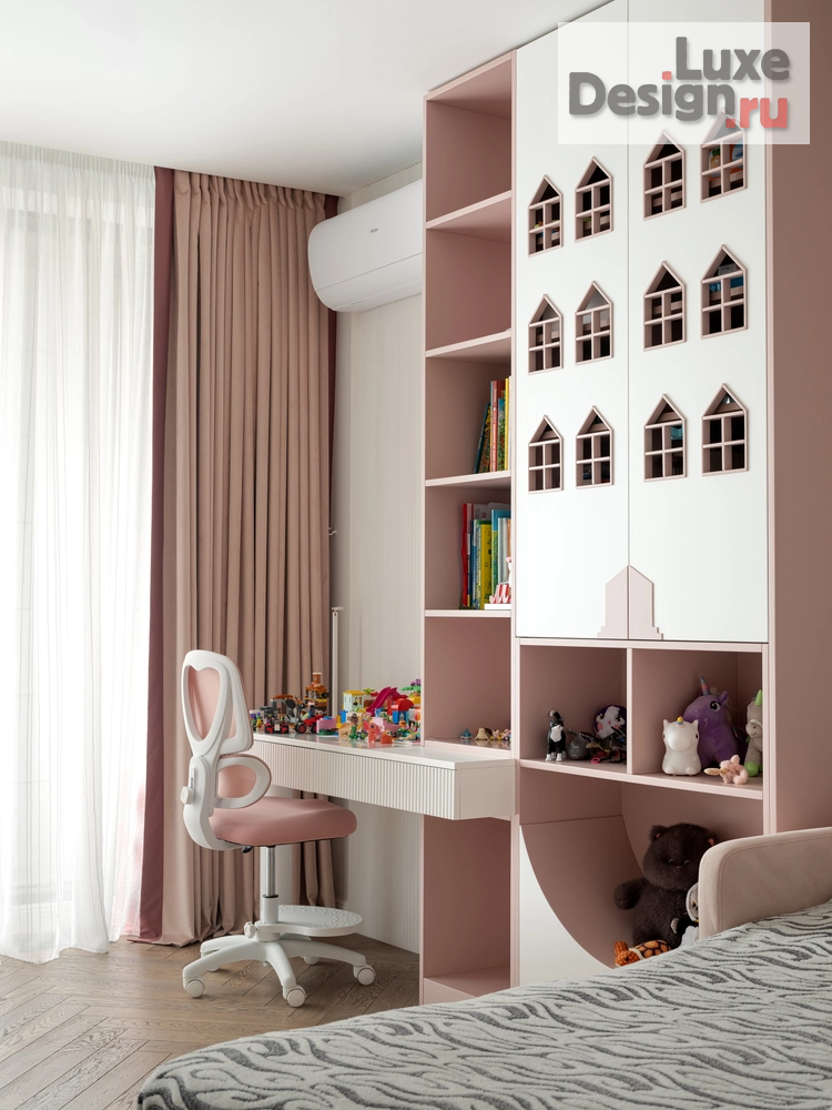 Дизайн интерьера четырехкомнатной квартиры "ЖК Призма" (фото 38)