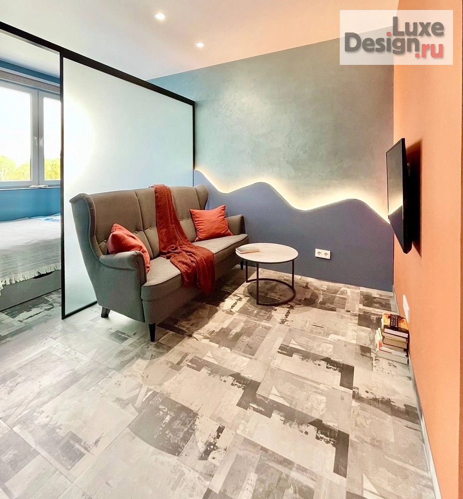 Дизайн интерьера однокомнатной квартиры "Дизайн проект квартиры 27 кв.м." (фото 6)